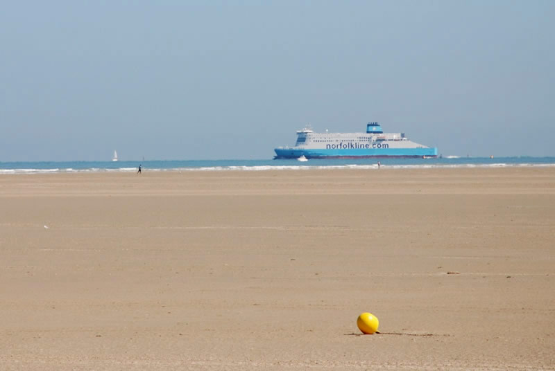 A l'extérieur du camping Camping de La Plage - Pas-de-Calais