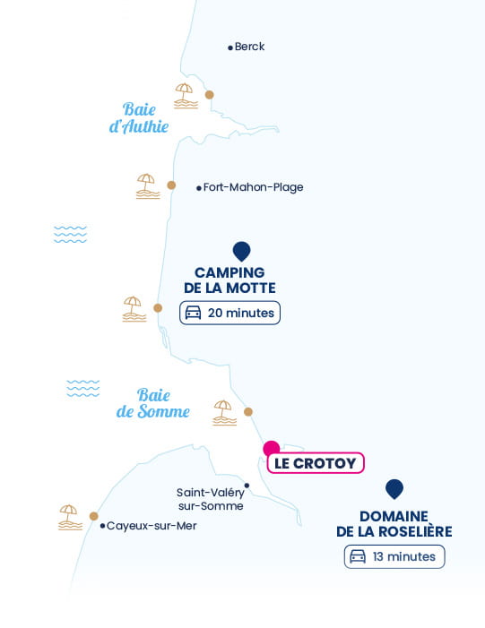 Localisation de la ville : Le Crotoy