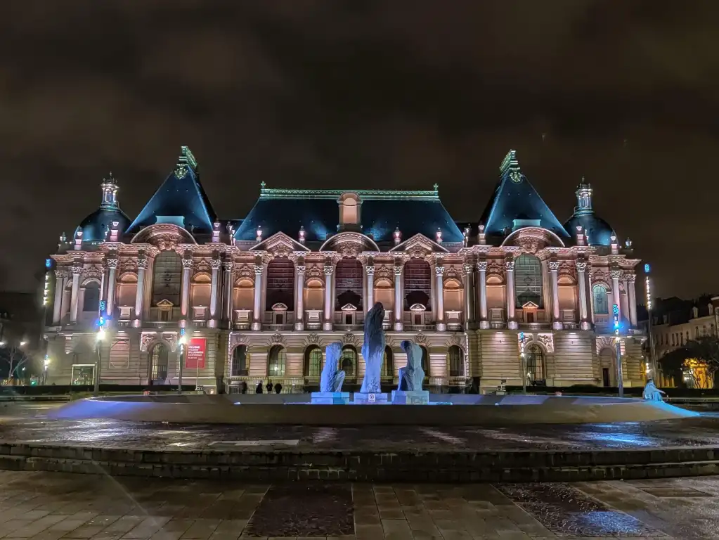 Visite nocturne du musée d'art moderne de Lille