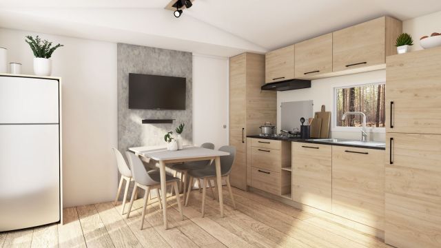 Le confort des mobil-homes et aujourd'hui semblable à celui des résidences secondaires