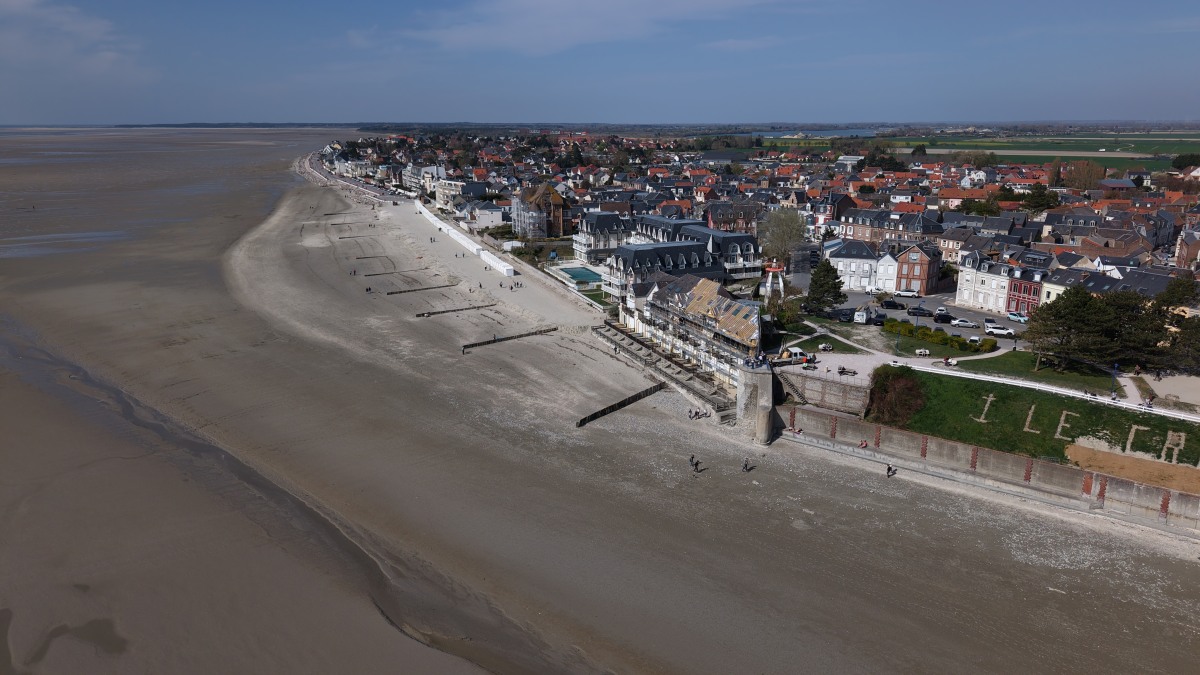 A l'extérieur du camping Domaine de La Roselière - Somme