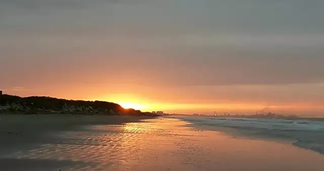 Littoral de sable 