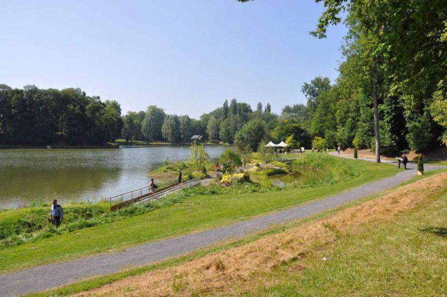 A l'extérieur du camping Camping Les Rosiers - Somme