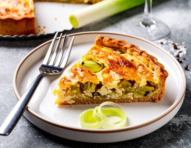 Manger local : Flamiche aux poireaux