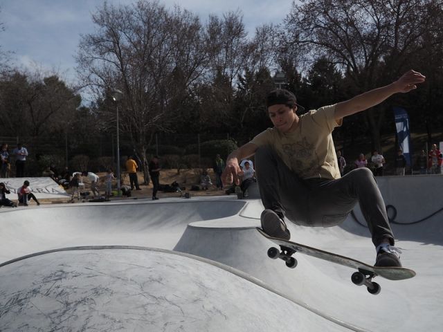 Calais beach skatepark